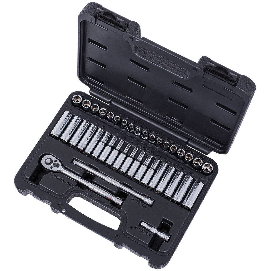 ITC ITC ISK-1440SM 40-Piece 1/4" Drive S.A.E./Metric Socket Set