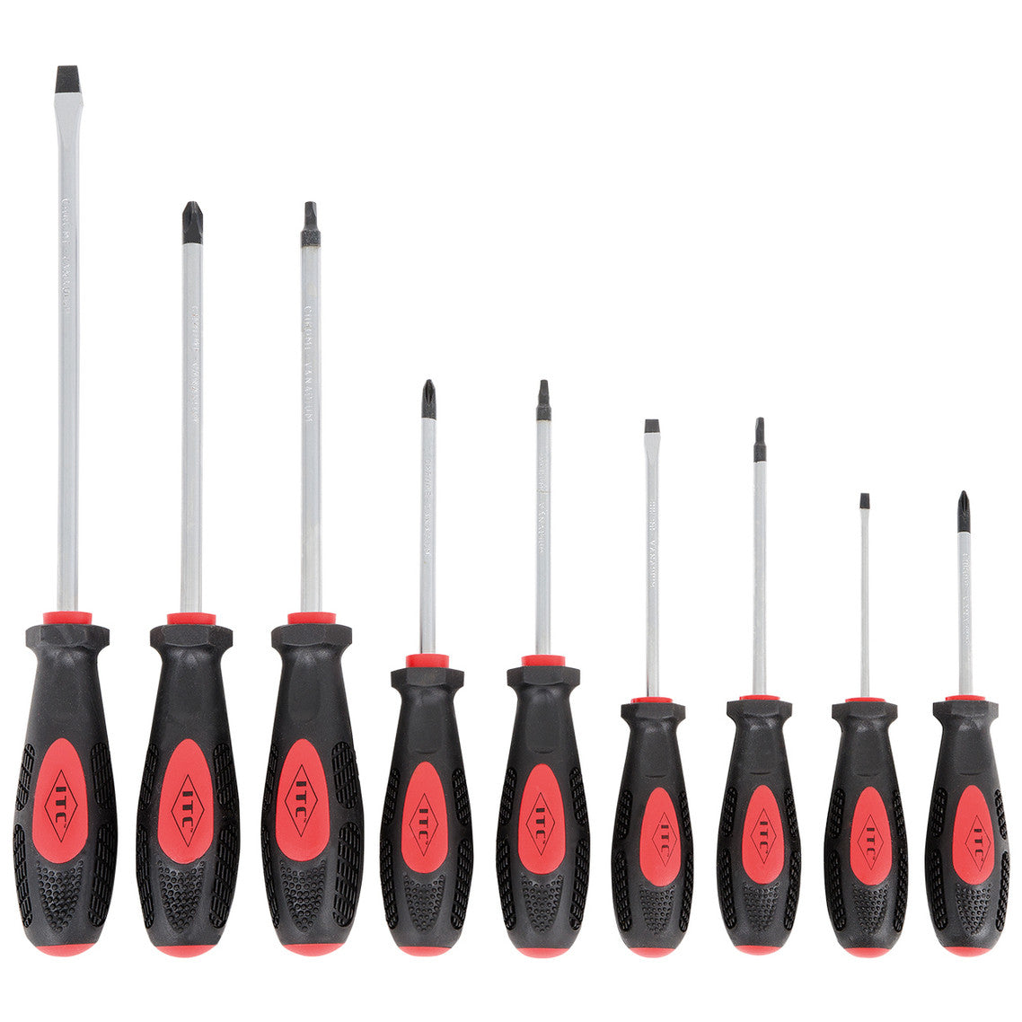 ITC ITC IESD-9S 9-Piece Ergonomic Screwdriver Set