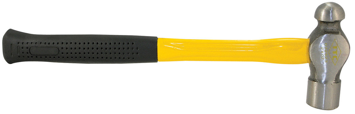 ITC ITC IBP-24F 24 oz. Ball Pein Hammer – Fibreglass Handle
