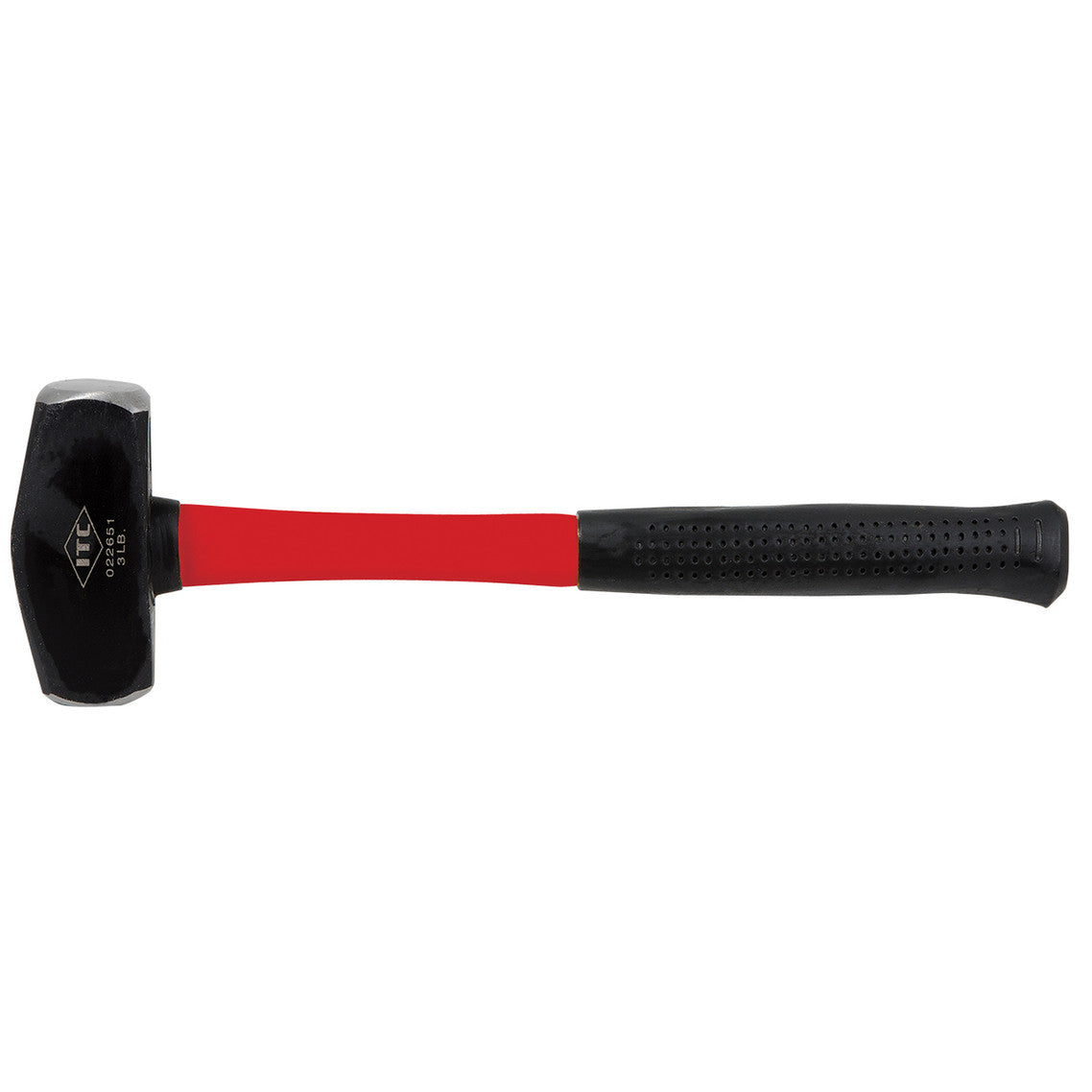 ITC ITC IDH-3F Drilling Hammer, 3 lb, Fibreglass Handle