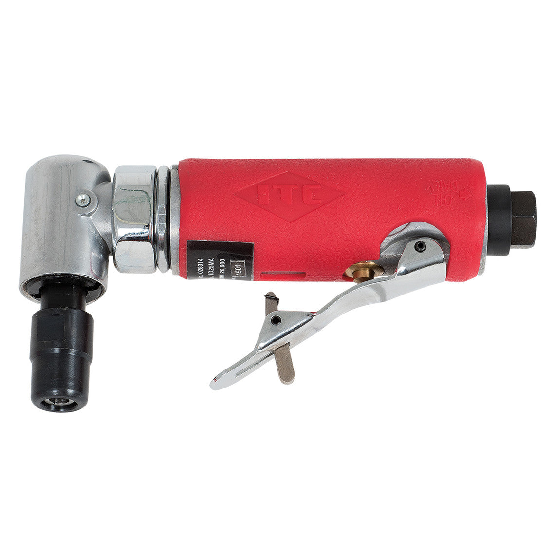 ITC ITC ID25MA Mini Air Die Grinder – 90° Head, 1/4" Collet