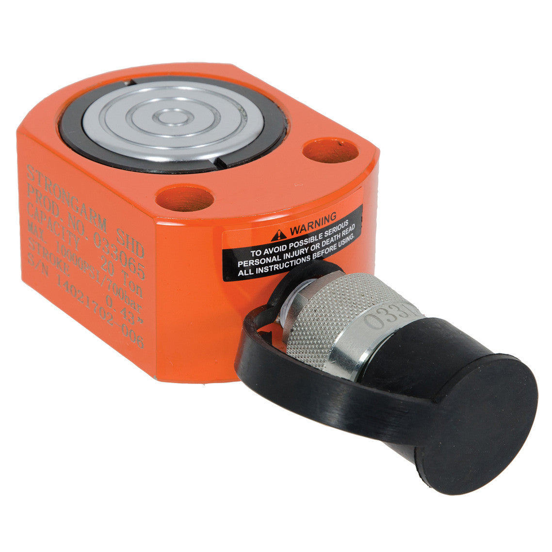 Strongarm Strongarm SACL200 20 Metric Ton Low Height Single Acting Cylinder — SUW-033065