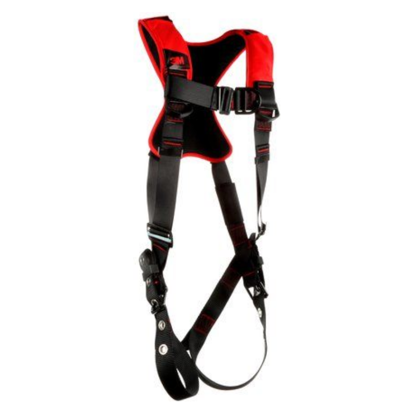 PROTECTA COMFORT VEST-STYLE CLIMBING HARNESS, BLACK, MEDIUM/LARGE, 1 EA/CASE