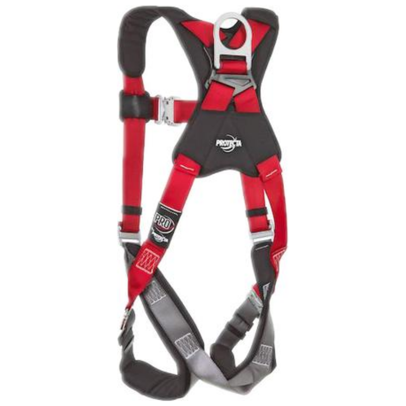 BACK DRING QUICK CONNECT BUCKLE LEG STRAPS COMFORT PADDING MED/LG