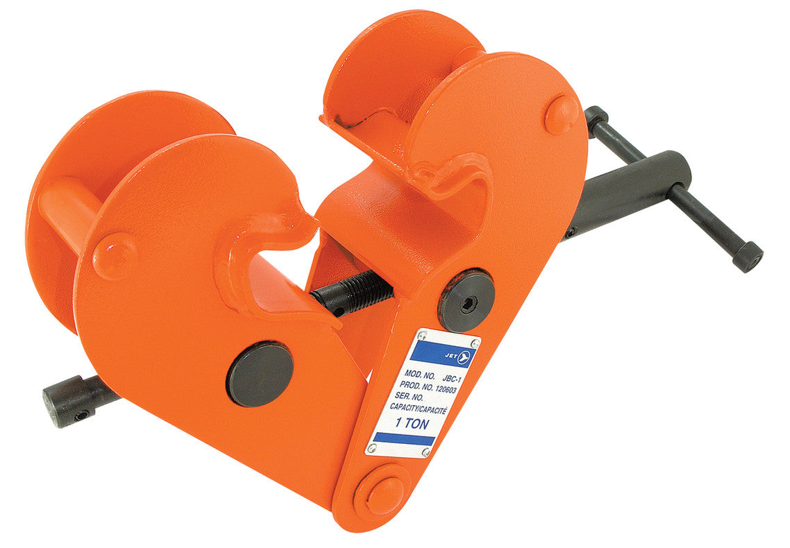 JET Tools JET Tools JBC-1 Heavy-Duty 1 Ton Beam Clamp with Locking Screw