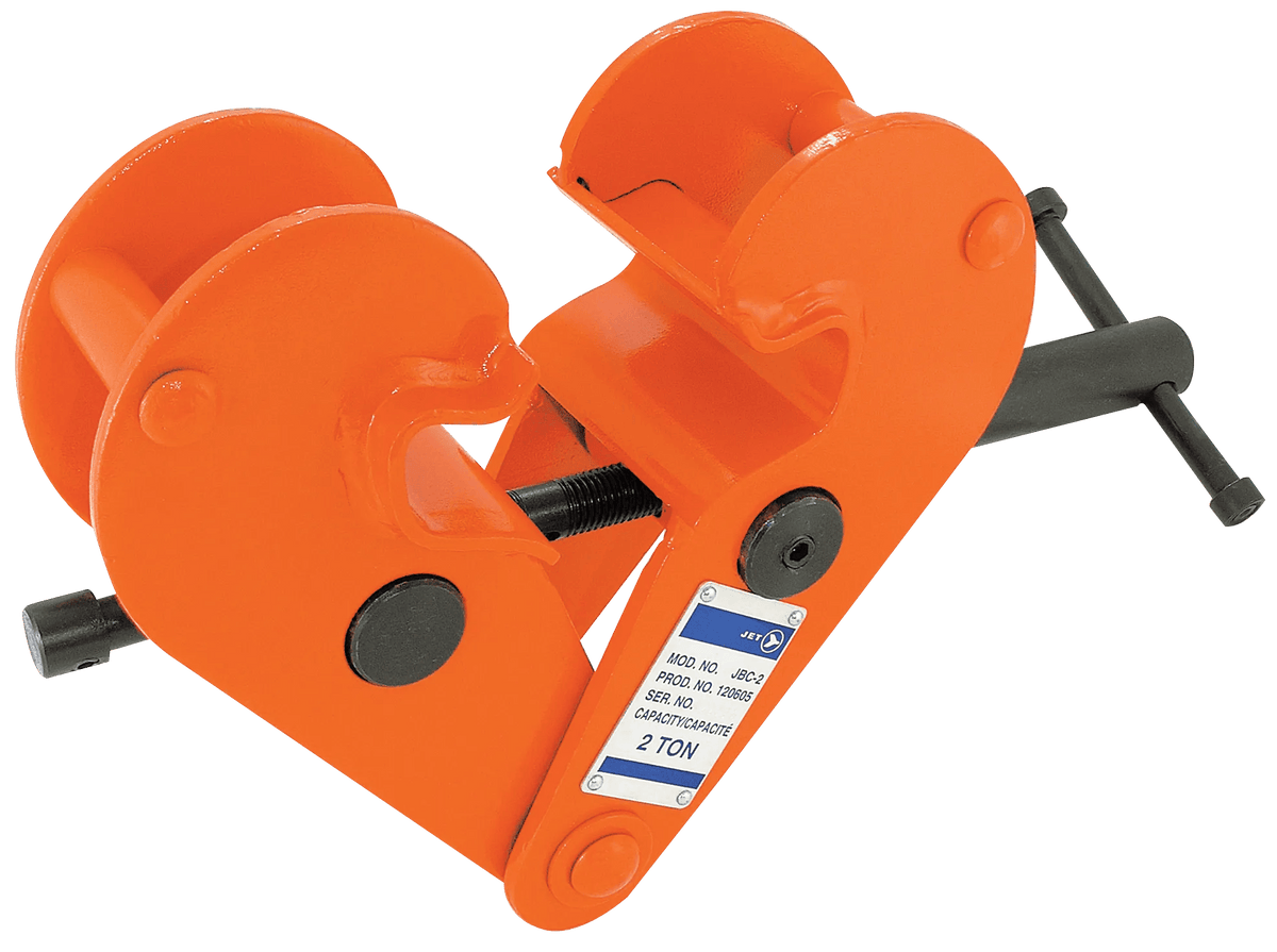 JET Tools JET Tools 120605 2-Ton Heavy Duty Beam Clamp with Locking Screw