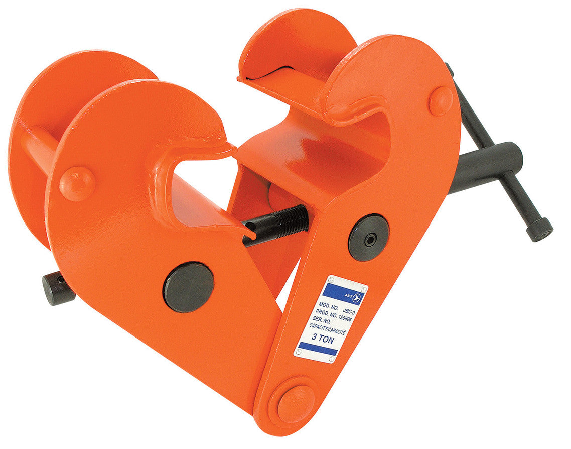 JET Tools JET Tools JBC-3 Heavy Duty 3 Ton Beam Clamp with Locking Screw – SUW-120606