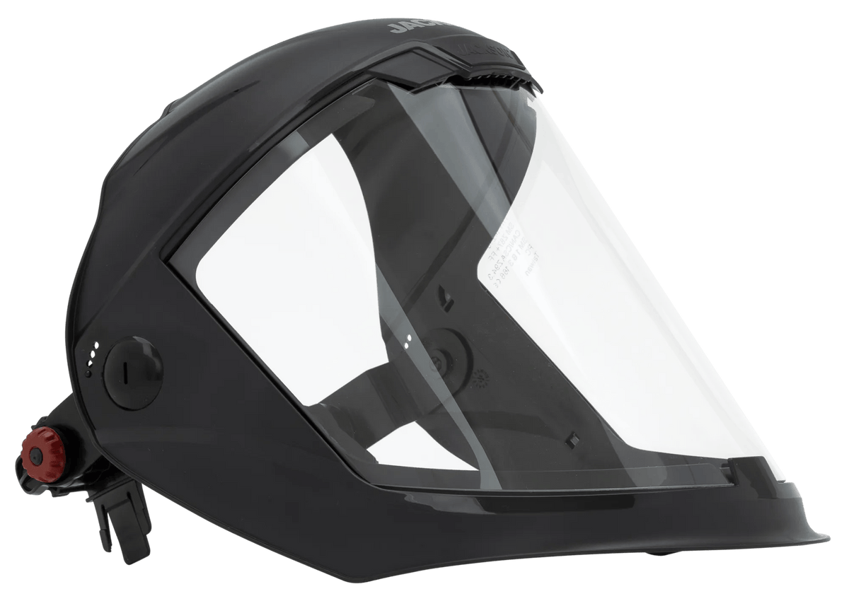 Maxview™ Series Face Shield – Full Brim HHIS Adapters – Chin and Side Guard
