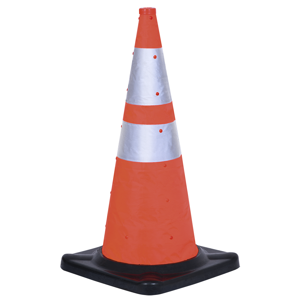 PIONEER COLLAPSIBLE SAFETY CONE - 28"/71 CM