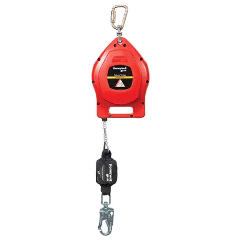 MILLER FALCON EDGE SELF-RETRACTING LIFELINE, 30', GALVANIZED STEEL, SWIVEL