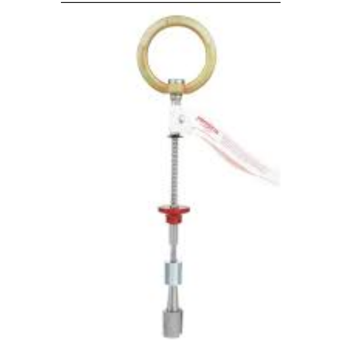 CONCRETE WEDGE ANCHOR FOR3/4IN(19MM)HOLE WITH SWIVELING D-RING.