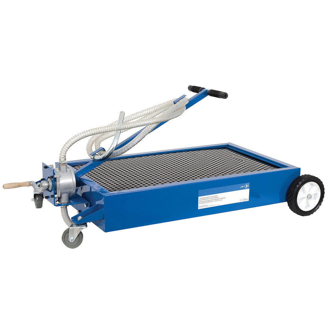 JET Tools JET Tools SUW-350515 JOIDRLPM Low Profile Steel Oil Drain – 15 US Gallon (56 Litre)