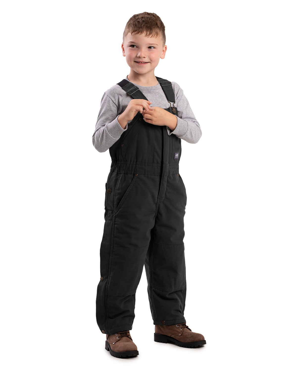 Stormtech Berne BB21 Youth Softstone Insulated Bib Overall – Black – M / Black