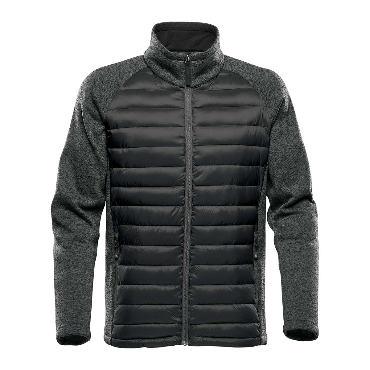 Stormtech Stormtech BRX-1 Men's Narvik Hybrid Jacket – M / Black/Dolphin Heather