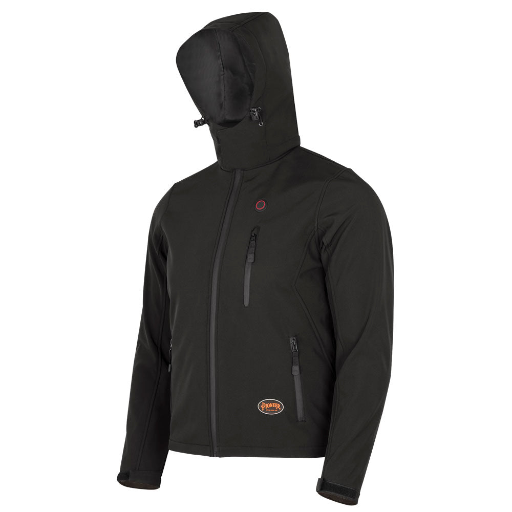 Heated Soft Shell Jacket - Black