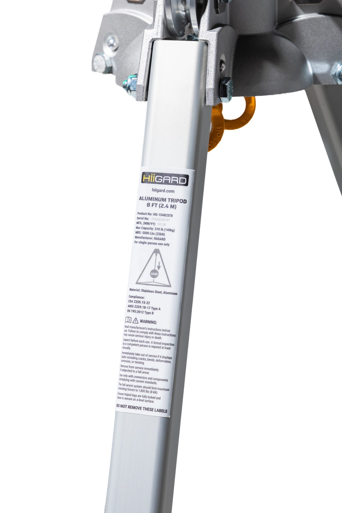 HIIGARD HIIGARD SAF-XTRAC Tripod Kit