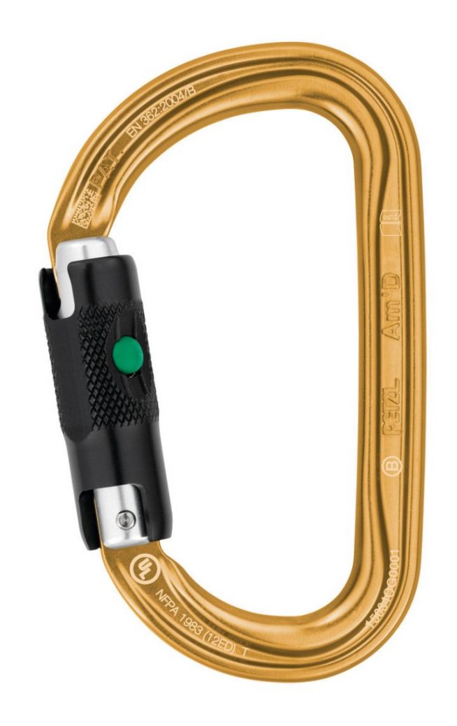 PETZL PETZL AM’D Aluminium Carabiner, M34A BL