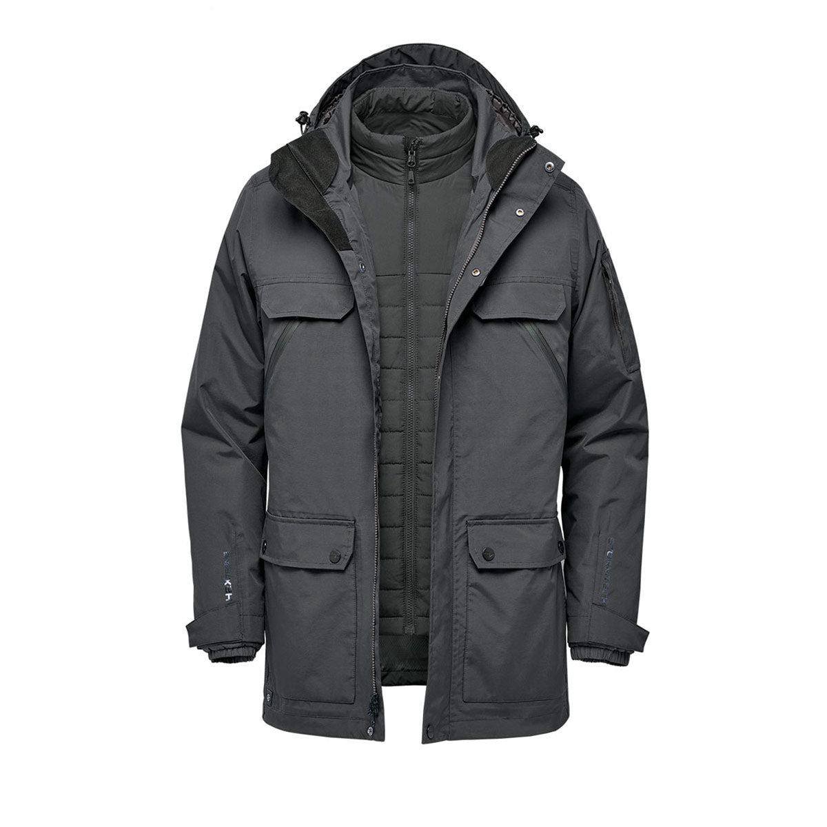 Stormtech Stormtech PXR-2 Men's Fairbanks 5-in-1 System Jacket – M / Graphite