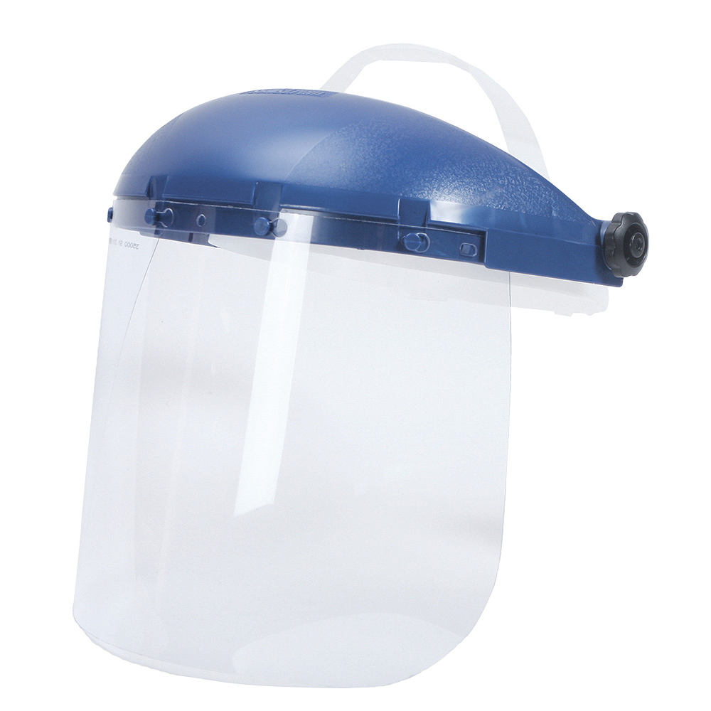 SELLSTROM 390 PREMIUM SERIES SINGLE CROWN FACE SHIELD - ACETATE WINDOW
