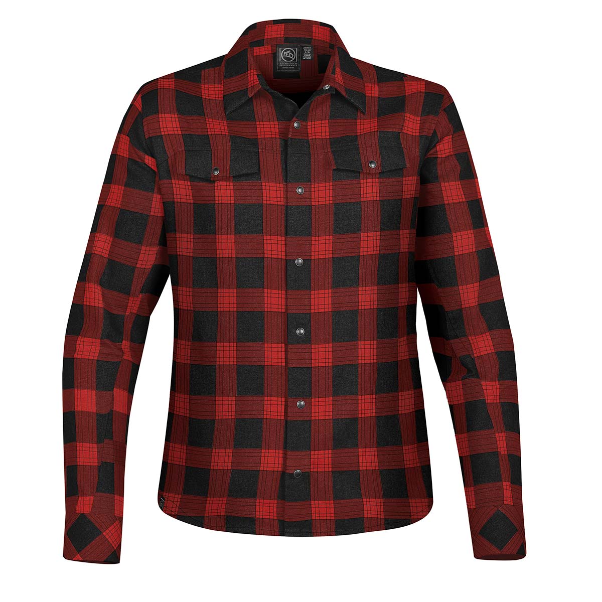 Stormtech Stormtech SFX-1W Women's Logan Snap Front Shirt – M / Black/Red Plaid