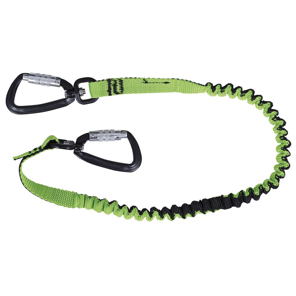 PEAKWORKS SLIM LINE TOOL LANYARD WITH LOCKING CARABINERS