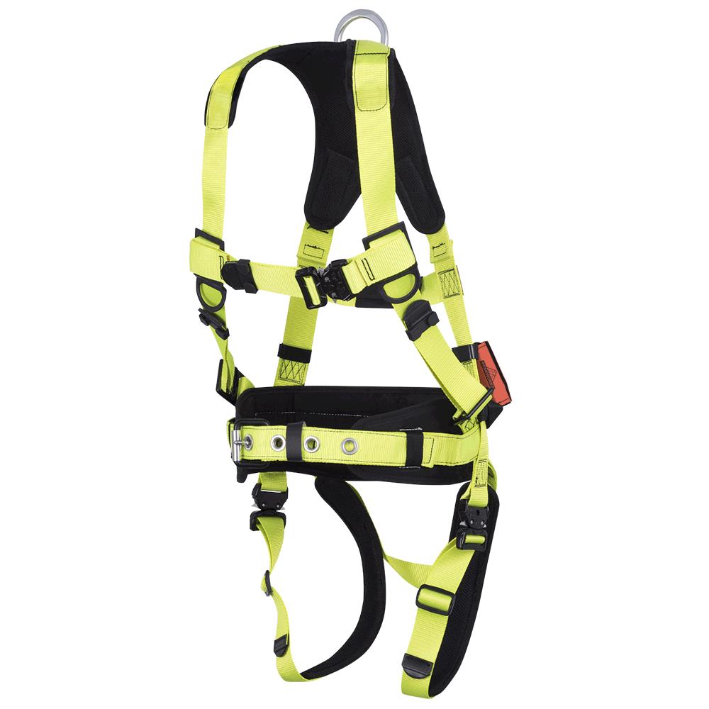 PEAKWORKS SAFETY HARNESS PEAKPRO PLUS SERIES WITH TRAUMA STRAP