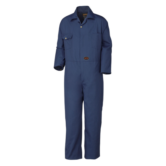 PIONEER 515 POLY/COTTON COVERALL - NAVY