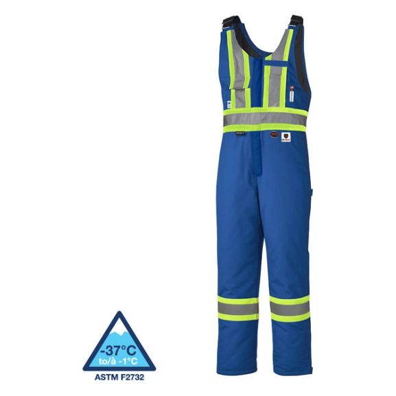 PIONEER 5524A FLAME RESISTANT/ARC RATED INSULATED SAFETY OVERALLS - ROYAL