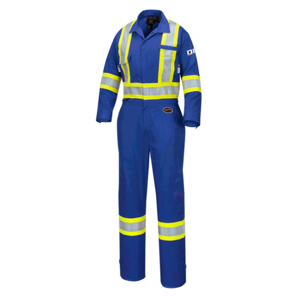 PIONEER 7704W FR-TECH 88/12 7OZ. WOMEN'S FR/ARC COVERALLS - ROYAL BLUE