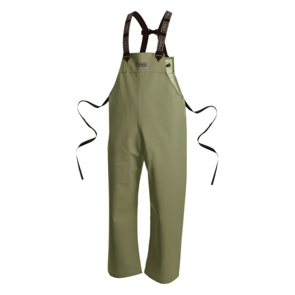 RANPRO P34 060 SNAPPER® WATERPROOF BIB PANTS - PVC COATED POLY/COTTON