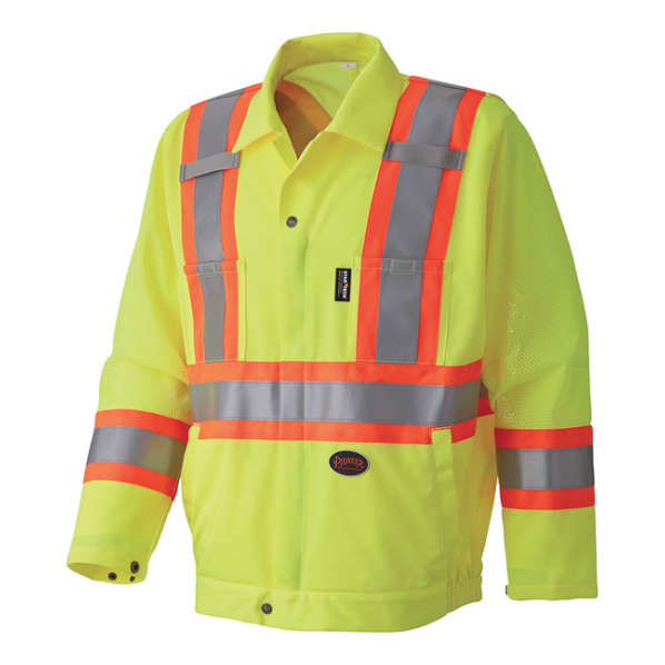 PIONEER 5999J HI-VIZ TRAFFIC SAFETY JACKET