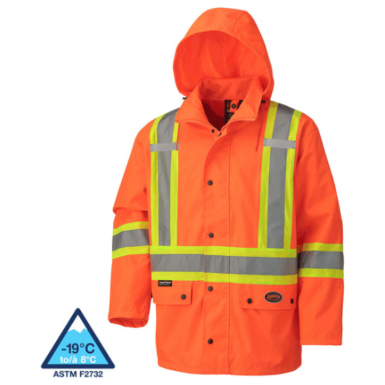 PIONEER 5575A HI-VIZ 100% WATERPROOF JACKET