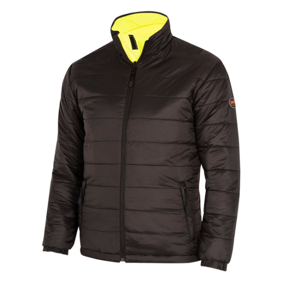PIONEER 5771 REVERSIBLE SAFETY JACKET - HI-VIZ YELLOW