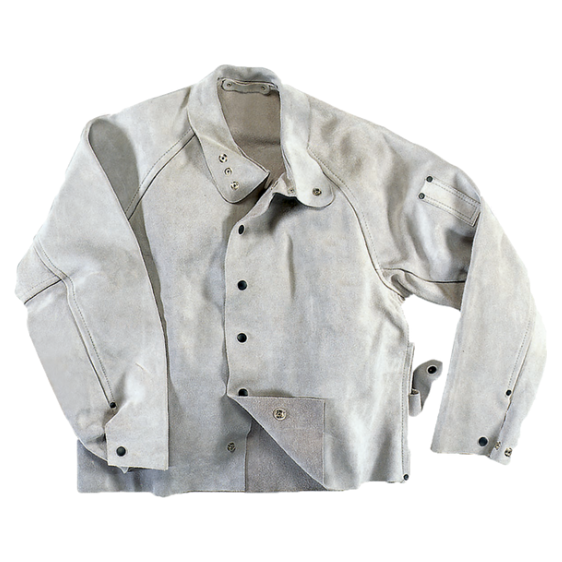 RANPRO WJ 150 FIRE RESISTANT ECONOWELD JACKET - PREMIUM KELVAR® - STRETCH LEATHER