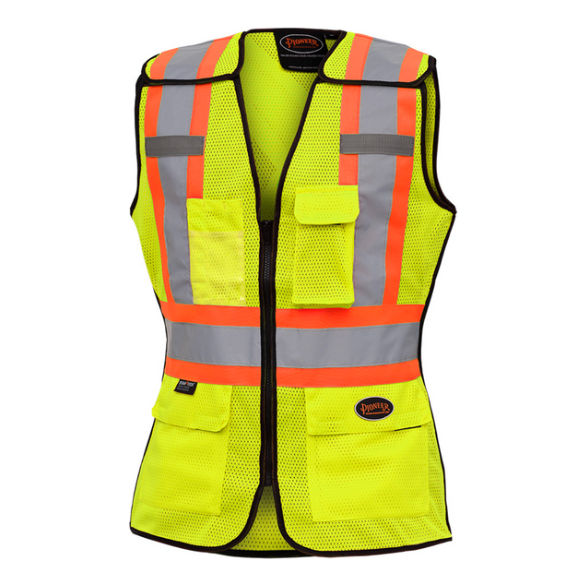 489 WOMEN'S HI-VIZ SAFETY TEAR AWAY VEST