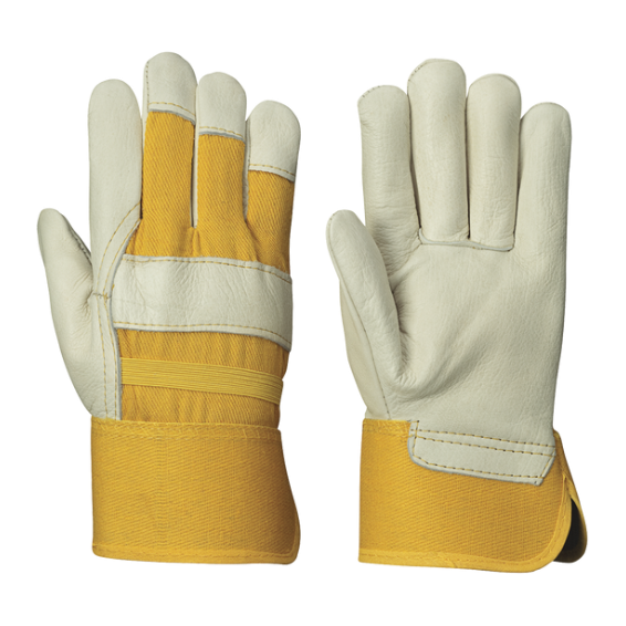 PIONEER 531W WOMEN'S FITTER'S PREMIUM COWGRAIN GLOVES - YELLOW (12 PACK)