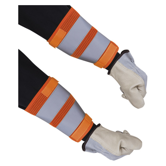 PIONEER 166A TRAFFIC CUFFS - HI-VIZ ORANGE (PAIR)