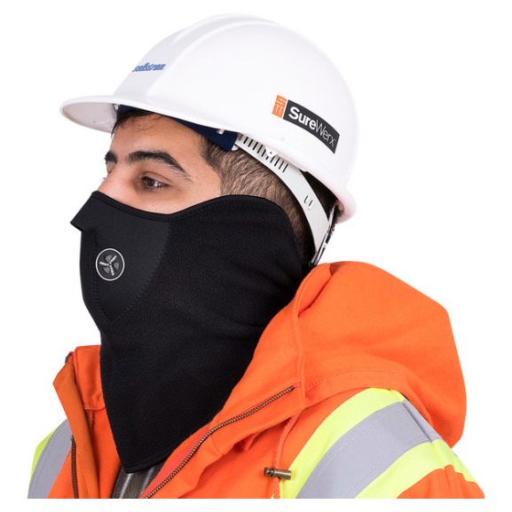 PIONEER 5520 FLEECE FACE MASK WITH NEOPRENE MOUTHPIECE