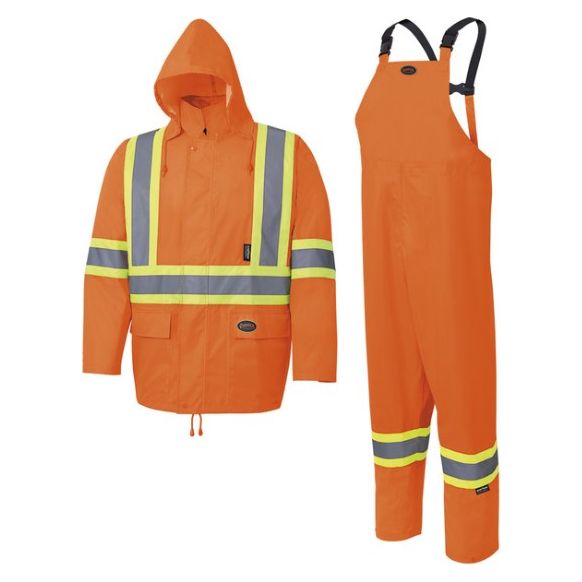 PIONEER 5618 RAINSUIT - HI-VIZ ORANGE