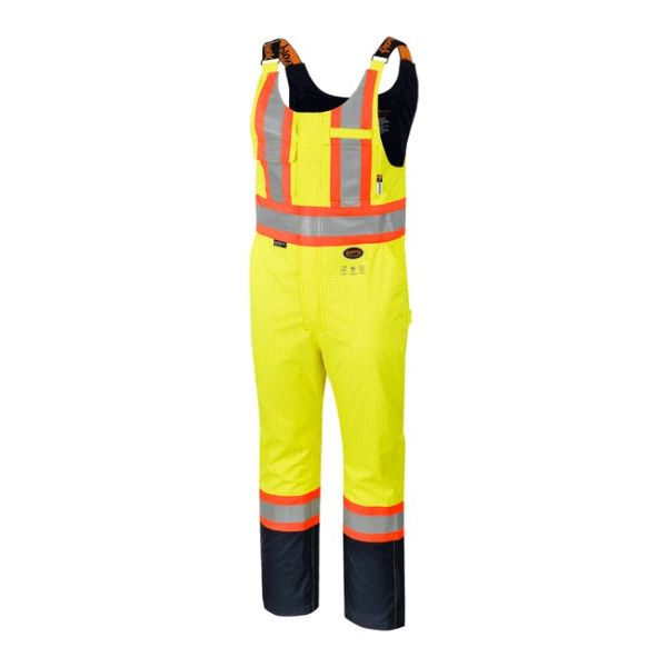 PIONEER 4487 "THE DEFENDER" FR/ARC/ANTISTATIC SAFETY WATERPROOF WATERPROOF PANT - HI-VIZ YELLOW