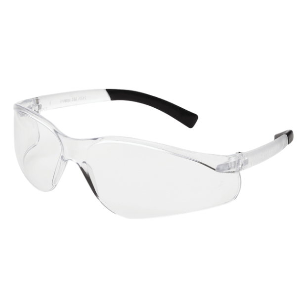• Made using virgin, unitary polycarbonate lenses
• Provides 99.9% UV protection
• Ideal for construction, shop and general eye protection applications
• Lightweight, comfortable and affordable
• The X330 style is one of the most popular selling safety glasses in North America
• Lightweight, comfortable and very affordable
• Lens features an anti-scratch hard coating
• Soft rubberized temple tips ensure superior comfort and fit
• Meets ANSI Z87.1-2015 and CSA certified to CAN/CSA Z94.3-2015 standards