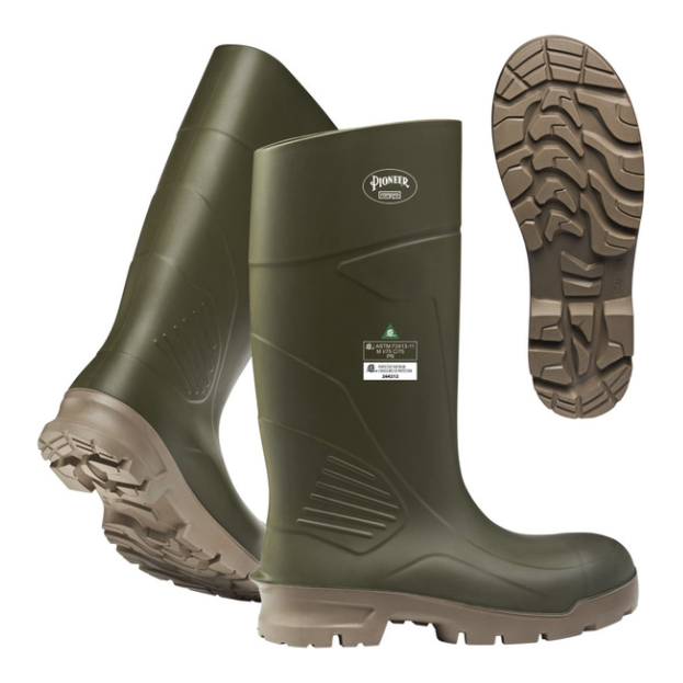 B405FUL.GR RANPRO STEEL TOE/STEEL PLATE PU BOOT