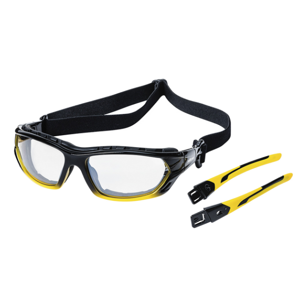 XPS530 SEALED SAFETY GLASSES - 1/0 TINT