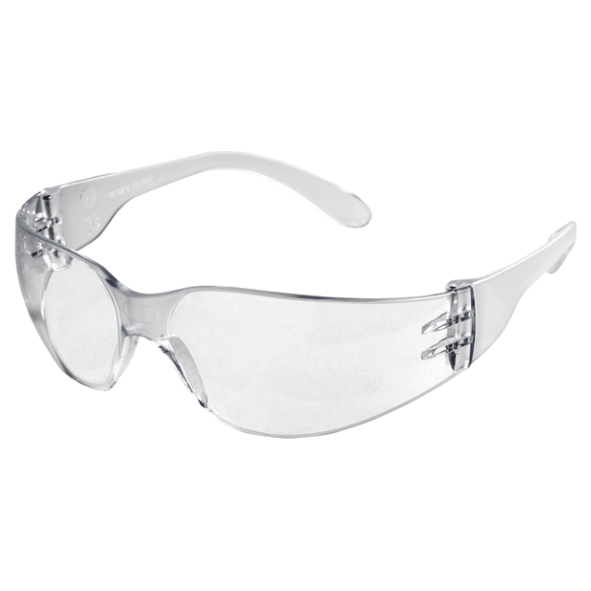 • Made using virgin, unitary polycarbonate lenses
• Provides 99.9% UV protection
• Ideal for construction, shop and general eye protection applications
• The X300 style is one of the most popular selling safety glasses in North America
• Lightweight, comfortable and very affordable
• Lens features an anti-scratch hard coating
• Meets ANSI Z87.1-2015 and CSA certified to CAN/CSA Z94.3-2015 standards, CE certified
• Ballistic rated – meets U.S. Military standard MIL-PRF-31013 requirement