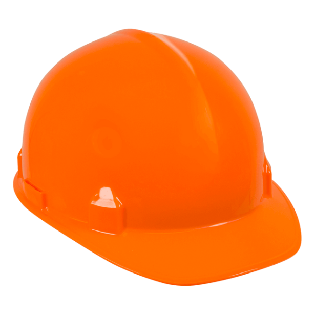 JACKSON SC-6 SERIES PREMIUM STYLE SLOTTED HARD HAT NON-VENTED - HI-VIZ ORANGE (12 PACK)