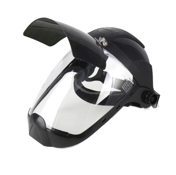 SELLSTROM MULTI-PURPOSE FACE SHIELD WITH FLIP-UP IR WINDOW - SHADE 8IR