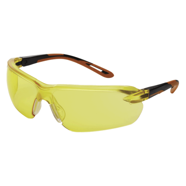 SELLSTROM XM310 SAFETY GLASSES - AMBER TINT (12 PACK)