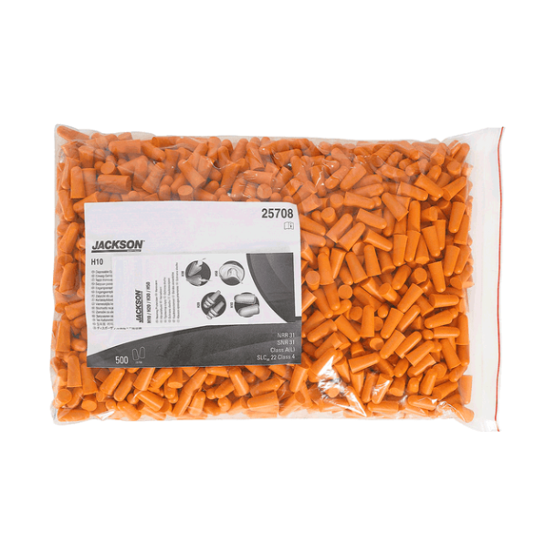 JACKSON DISPOSABLE UNCORDED FOAM EAR PLUG - 31DB NRR