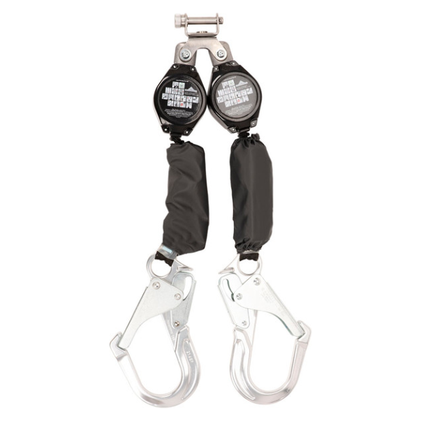 PeakWorks offers a new series of self-retracting lifelines that are third-party certified to the newest CSA Z259.2.2 standard for leading-edge applications (LE) and for overhead use. Leading-edge SRLs are designed to protect a worker when working near an edge and a fall hazard exists. They provide additional protection against sharp or abrasive surfaces found on many construction sites. The lightweight, durable, aluminum housing unit is approved for use in vertical and horizontal applications. The