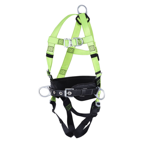 PEAKWORKS FBH10000L1020 CONTRACTOR HARNESS WITH POSITIONING BELT - 4D - CLASS APE - MED
